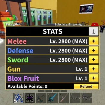 Roblox Accounts Blox Fruit|Lv MAX|470K Beli 2,5K Frag|2 Myth Wp [C image 1
