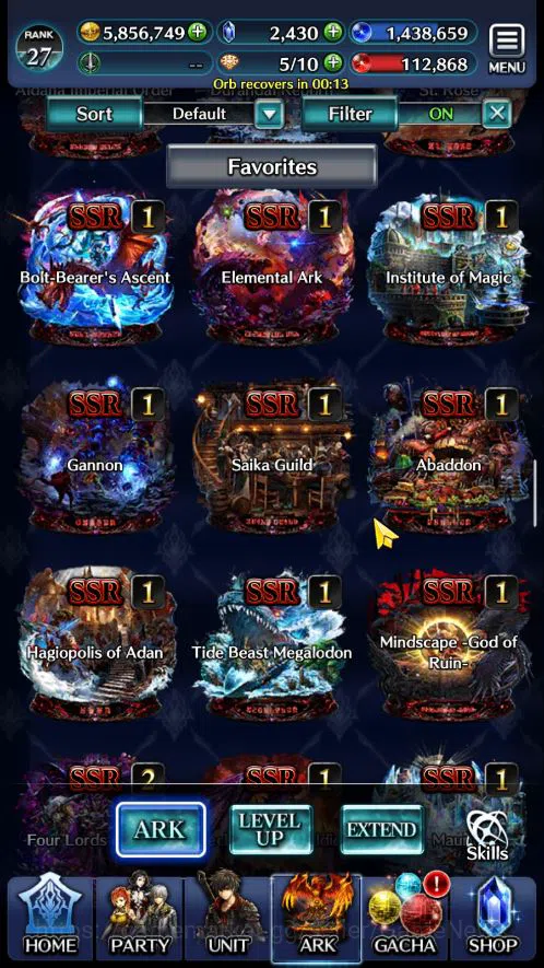 Last Cloudia Accounts GLOBAL| Rank 27 | Collab (V,Nero,G Asagiri)+(Lf Fa image 11