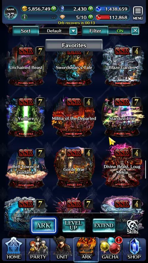 Last Cloudia Accounts GLOBAL| Rank 27 | Collab (V,Nero,G Asagiri)+(Lf Fa image 13