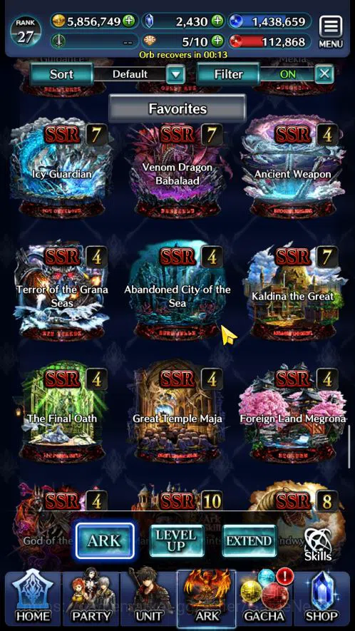 Last Cloudia Accounts GLOBAL| Rank 27 | Collab (V,Nero,G Asagiri)+(Lf Fa image 14