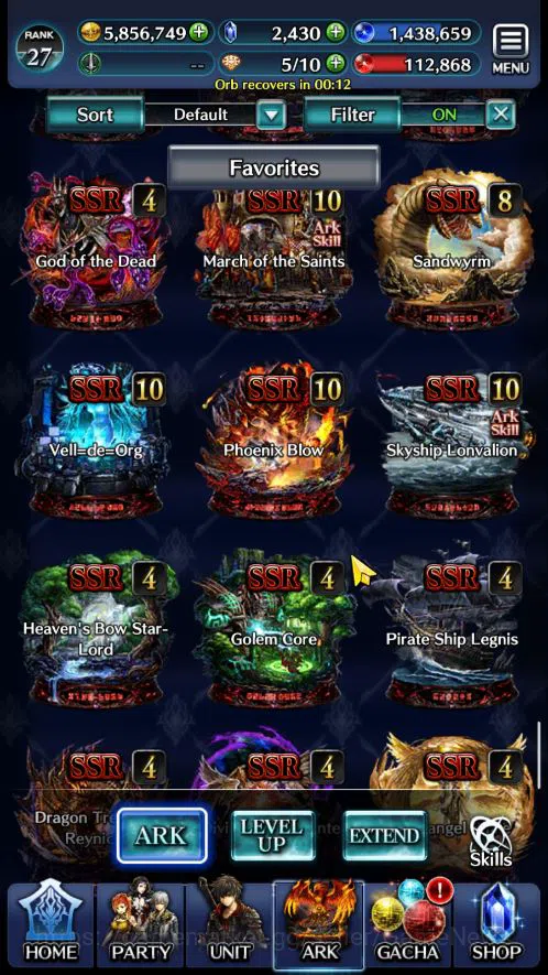 Last Cloudia Accounts GLOBAL| Rank 27 | Collab (V,Nero,G Asagiri)+(Lf Fa image 15