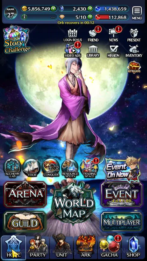 Last Cloudia Accounts GLOBAL| Rank 27 | Collab (V,Nero,G Asagiri)+(Lf Fa image 18