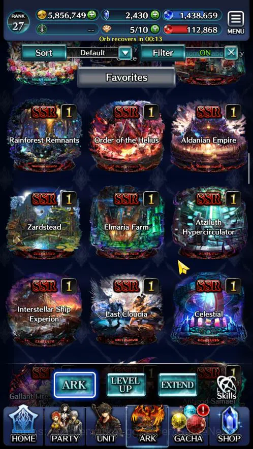 Last Cloudia Accounts GLOBAL| Rank 27 | Collab (V,Nero,G Asagiri)+(Lf Fa image 9