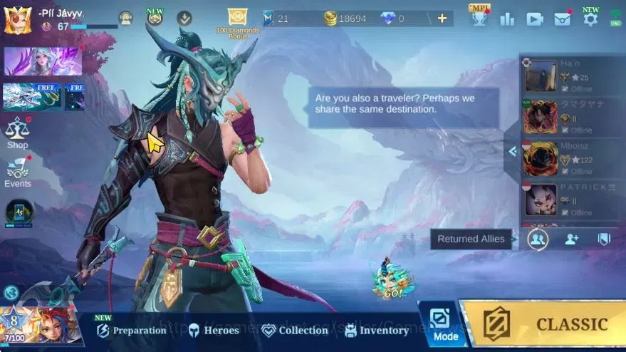 Mobile Legends: Bang Bang Accounts Hero 118|Skin 175|Honor 49|Lbox Zhask,Pace Fanny,B image 2
