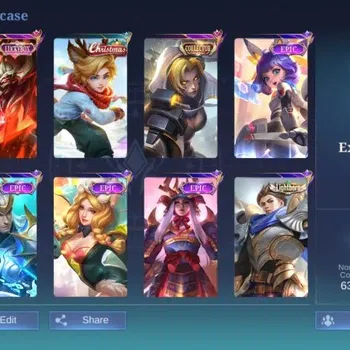 Mobile Legends: Bang Bang Others Hero 118|Skin 175|Honor 49|Lbox Zhask,Pace Fanny,B image 1