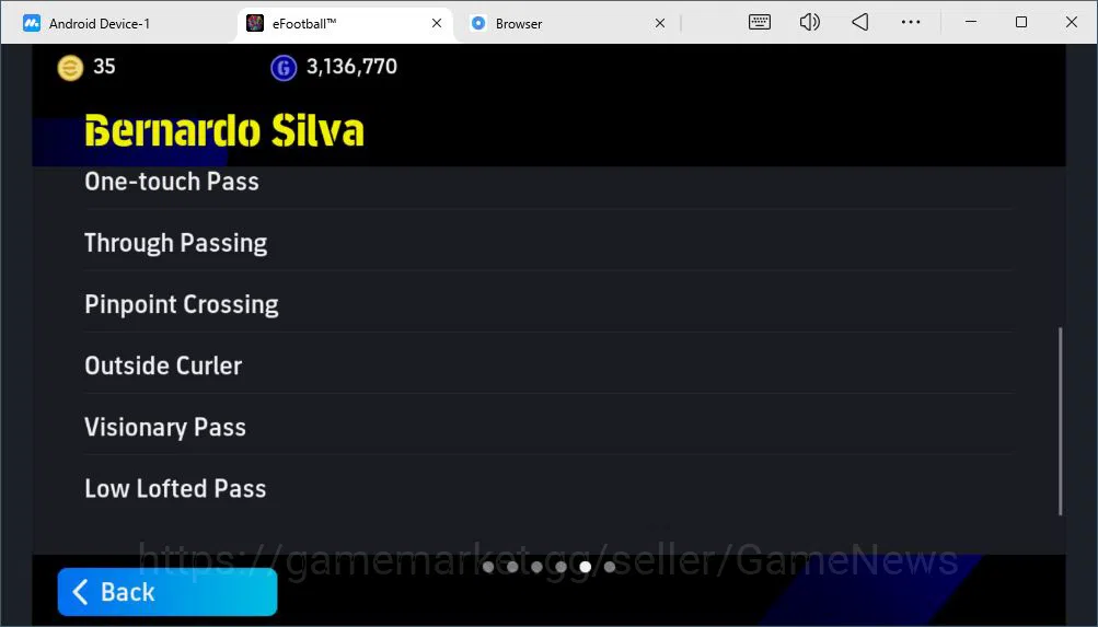 eFootball Accounts Starter Mobile|{Marco Van Basten,Randal Kolo Muani,El-Hadji Diouf}Phenom Finish,Marcus Rashford 8