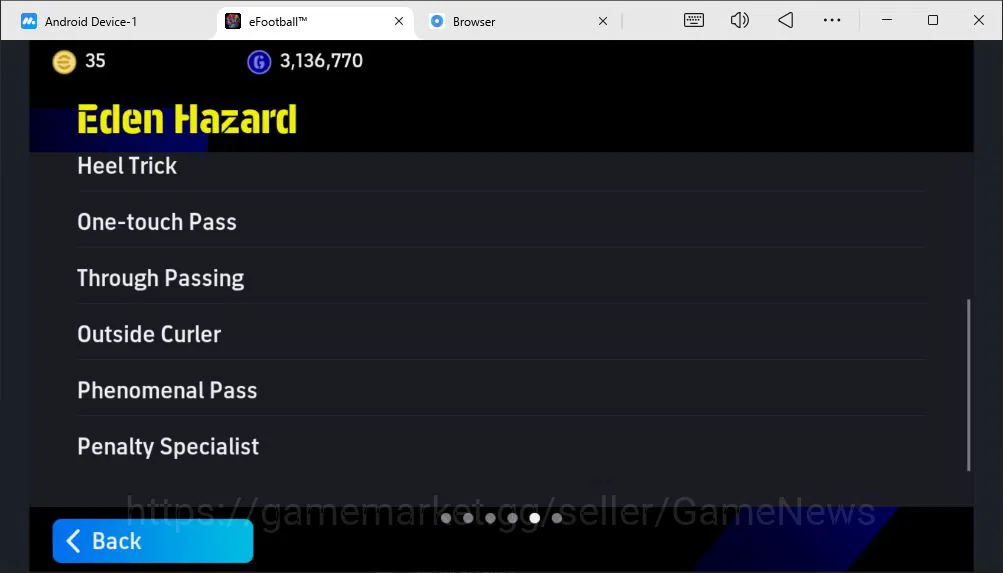 eFootball Accounts Starter Mobile|{Marco Van Basten,Randal Kolo Muani,El-Hadji Diouf}Phenom Finish,Marcus Rashford 9