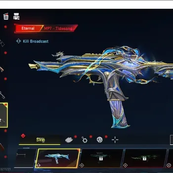 Blood Strike Accounts Collab Skin ASIA|ETERNAL MP7 Tidesong Lv2|Collab AOT Female Titan|9 Ultra Galil Knight,FAL