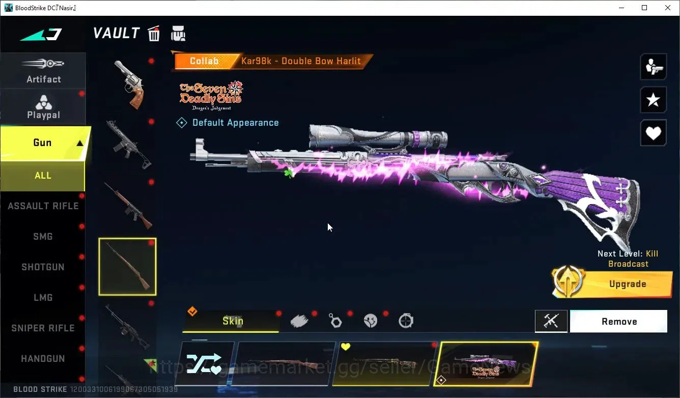 Blood Strike Accounts ASIA|Collab 7DS[M700-Elizabeth,AK47,Karl98,QBZ95]+ image 11