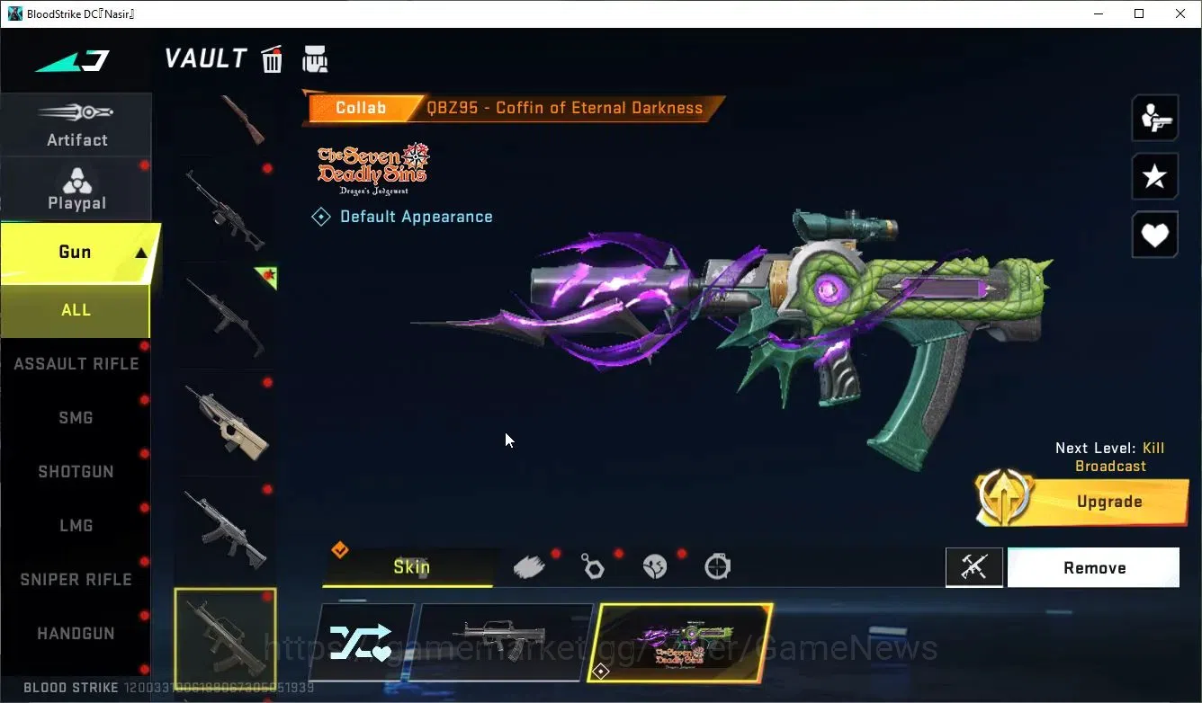 Blood Strike Accounts ASIA|Collab 7DS[M700-Elizabeth,AK47,Karl98,QBZ95]+ image 12