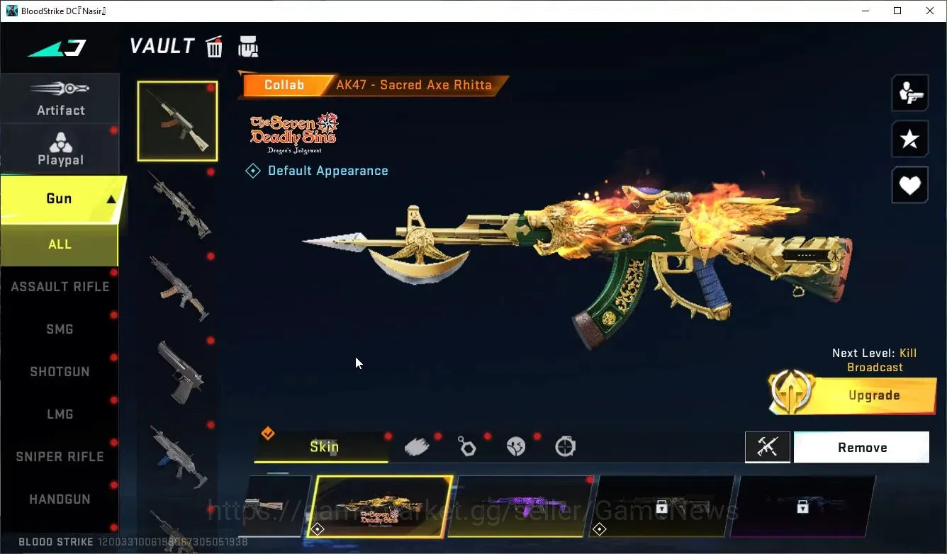 Blood Strike Accounts ASIA|Collab 7DS[M700-Elizabeth,AK47,Karl98,QBZ95]+ image 9
