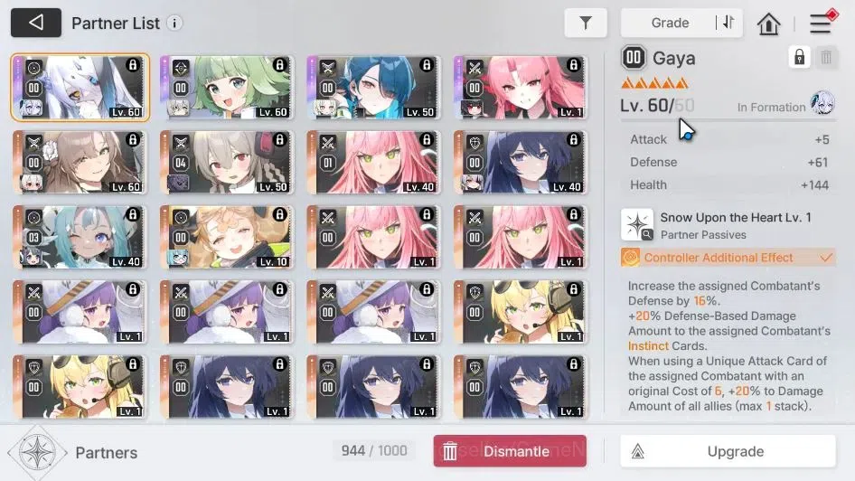 Chaos Zero Nightmare Accounts GLOBAL|8,8K Crys+1 OMG|11SSR[(HeidemarieM2,Serenie image 19