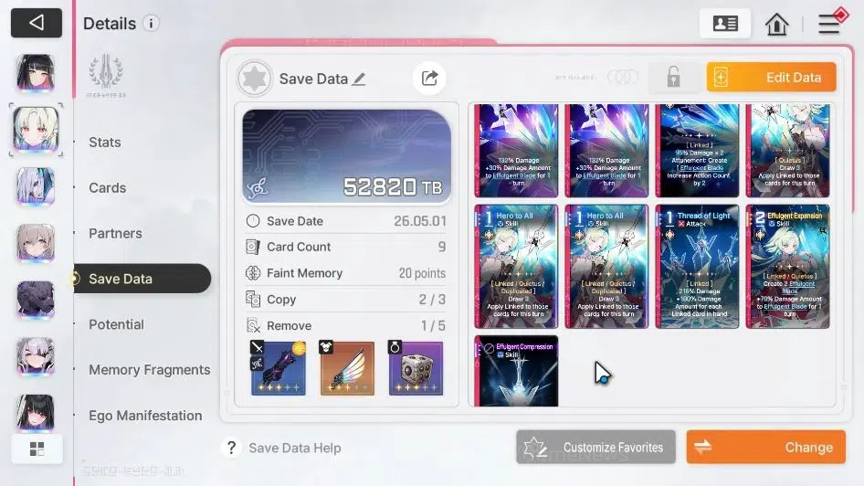 Chaos Zero Nightmare Accounts GLOBAL|8,8K Crys+1 OMG|11SSR[(HeidemarieM2,Serenie image 8