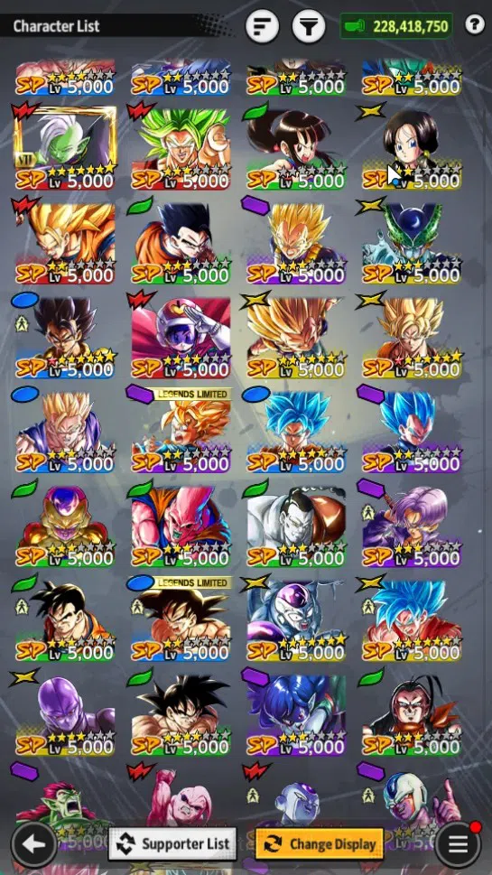 Dragon Ball Legends Accounts Global | Lvl 181 |228.4M Total Power|6K CC|6 UL|UL image 11
