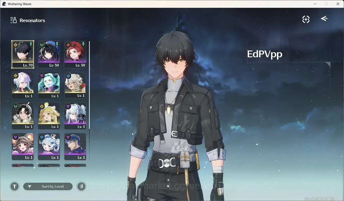 Wuthering Waves Accounts Starter NA|UL 49|Rank 5|2 Char Limited [Lucy Rc6,Rebecca]+Sign|Mc Male|TakeMail WW215B 2