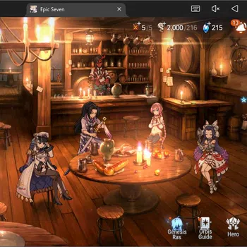 Epic Seven Accounts Starter Global Unverif |Starter|4 ML (BArunka,EIlynav,NCLandy,RViolet)|SS 215|Stigma 9K|Log Stove|Check