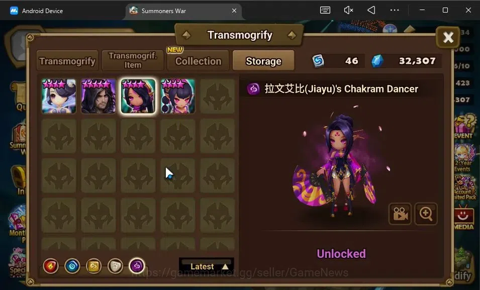 Summoners War: Sky Arena Accounts GLOBAL Lv 82|1 LD[Gandalf Light]|21 Total NB5[Anav image 14