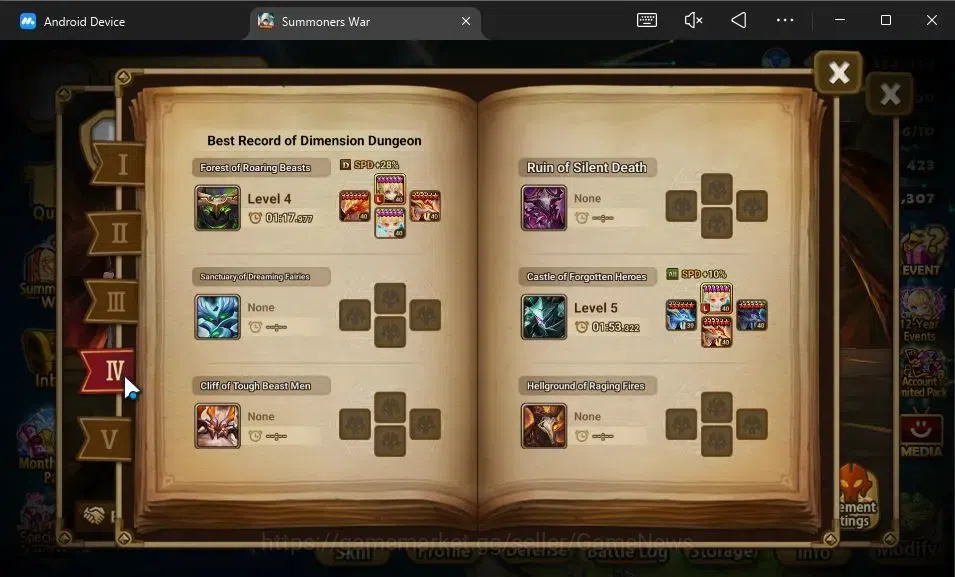 Summoners War: Sky Arena Accounts GLOBAL Lv 82|1 LD[Gandalf Light]|21 Total NB5[Anav image 6