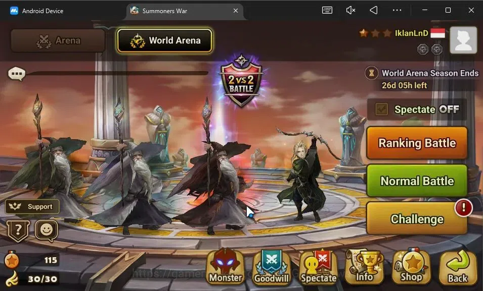 Summoners War: Sky Arena Accounts GLOBAL Lv 82|1 LD[Gandalf Light]|21 Total NB5[Anav image 8