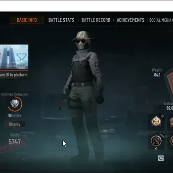 Arena Breakout Accounts High Value Mobile|LV 30 | SV 100.1 M | CV 73.M |3 Melle,2 T7,Many weapon,Many key,Ready raid|Check