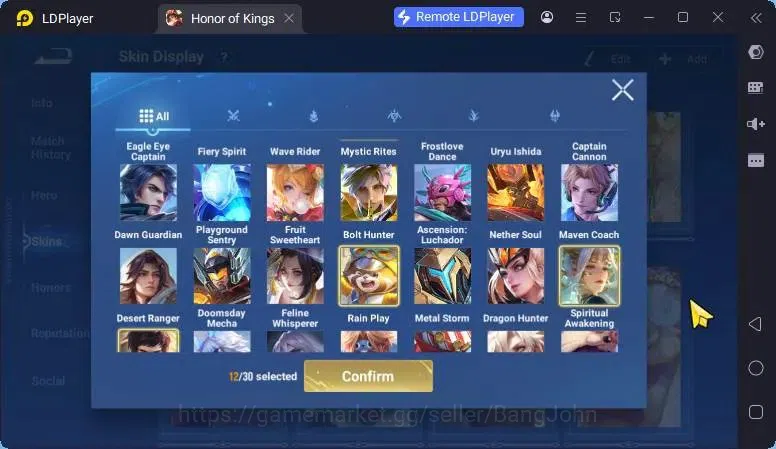 Honor of Kings Accounts Global Hero112 Skin153 |Legend SunCe|SanXingdui Hu image 10