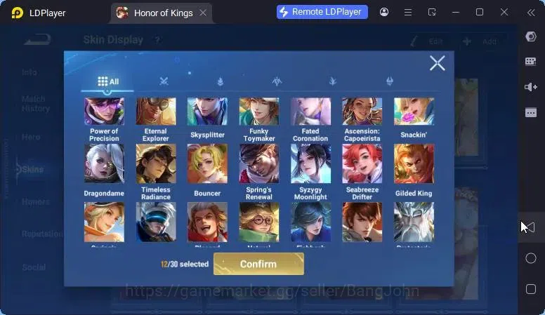 Honor of Kings Accounts Global Hero112 Skin153 |Legend SunCe|SanXingdui Hu image 7
