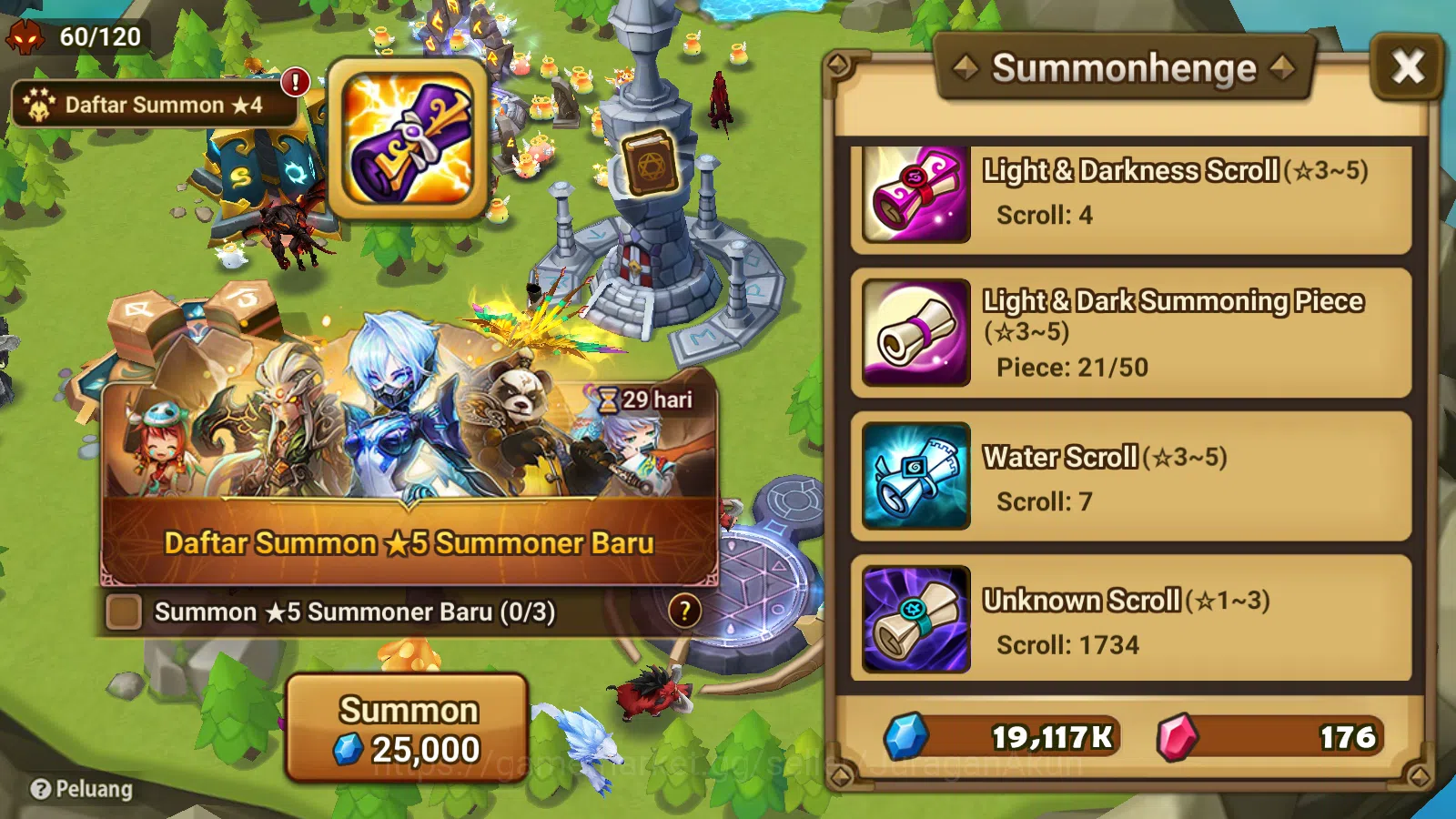 Summoners War: Sky Arena Accounts EU|Lv 25|Ready Gacha|160 11 YSC + 3 LAAS + 5 LS +  image 5