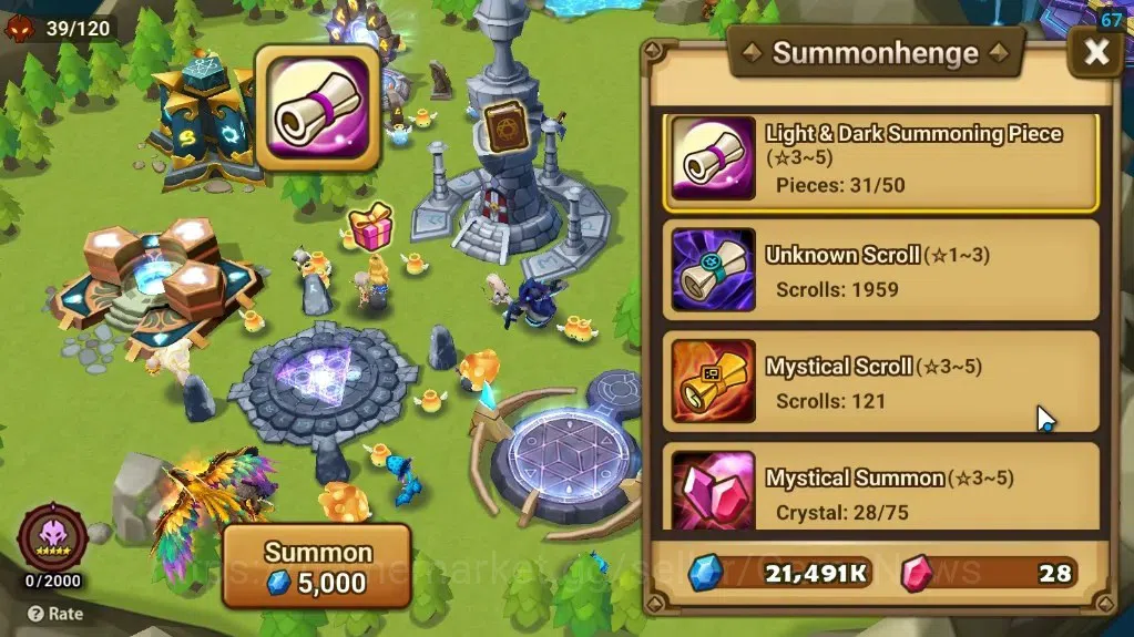 Summoners War: Sky Arena Accounts ASIA|Lv 26|Ready Gacha|103 12-YSC + 160 11-YSC + 3 image 13