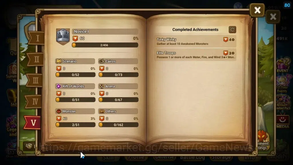 Summoners War: Sky Arena Accounts ASIA|Lv 26|Ready Gacha|103 12-YSC + 160 11-YSC + 3 image 7