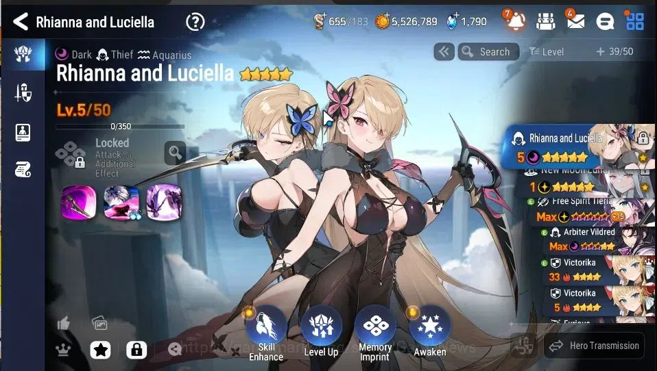 Epic Seven Accounts GLOBAL Unverif|New Era|2 ML(Rhianna&Luciella,NM Lu image 20