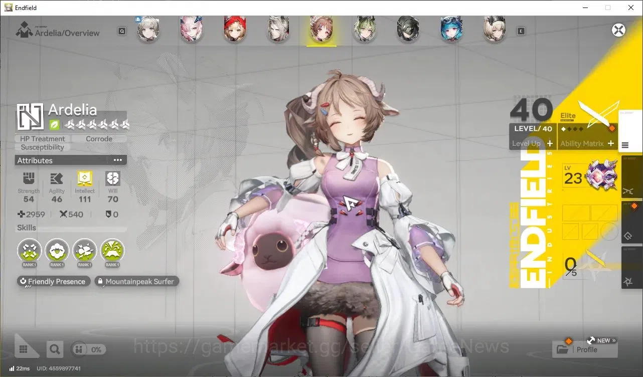Arknights: Endfield Accounts ASIA|Lv 56|8 SSR (3 Limit)+ 11 (*6 Weapon) [Z Fang image 12