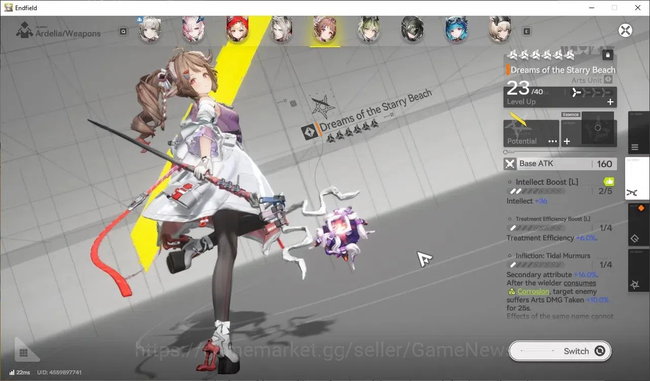 Arknights: Endfield Accounts ASIA|Lv 56|8 SSR (3 Limit)+ 11 (*6 Weapon) [Z Fang image 13