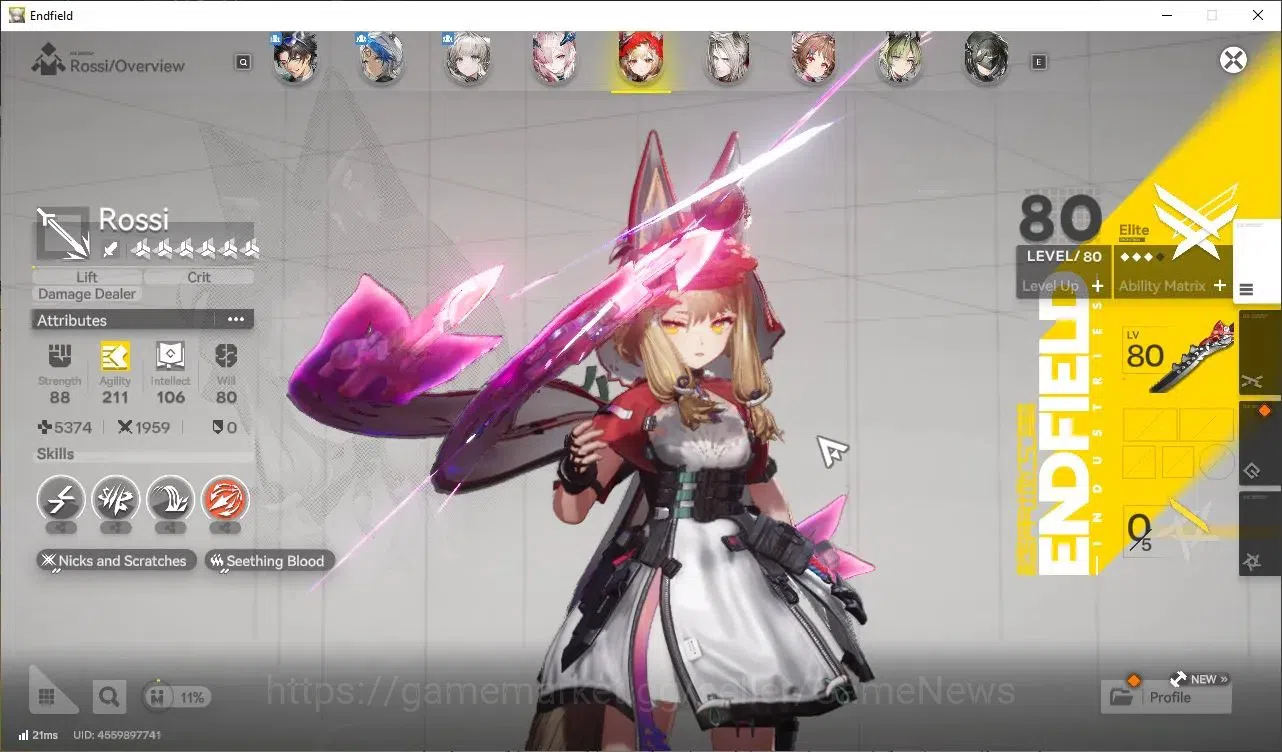 Arknights: Endfield Accounts ASIA|Lv 56|8 SSR (3 Limit)+ 11 (*6 Weapon) [Z Fang image 9