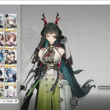 Arknights: Endfield Accounts ASIA|Lv 56|8 SSR (3 Limit)+ 11 (*6 Weapon) [Z Fang image 1