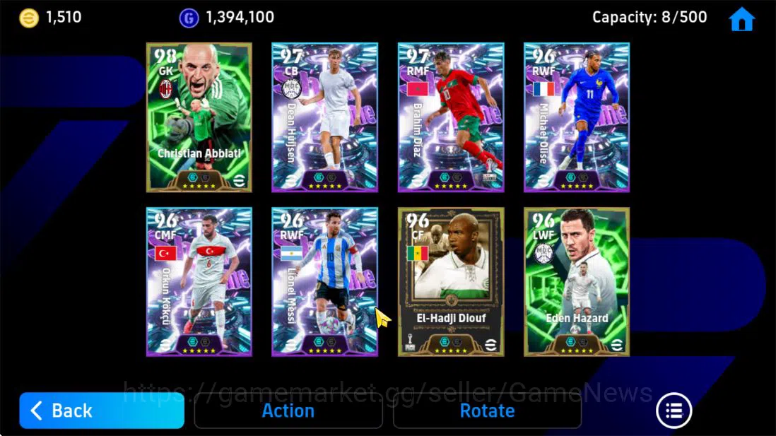 eFootball Accounts Mobile|Dean Huijsen,Orkun Kokcu[Visionary Pass],Br image 4