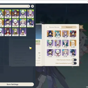 Genshin Impact Accounts Starter ASIA|AR 32|2 Limited + 1(*5Weapon)|(CLorinde,Vodyanitsa)|2 Standard Keqing,Mona|Birthday