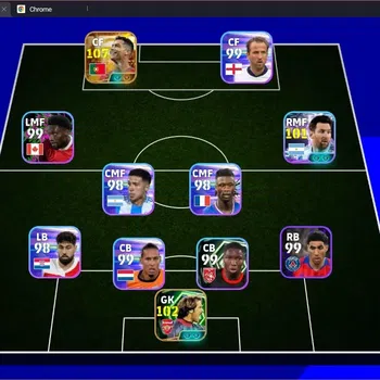 eFootball Accounts Starter Mobile |PW 2965| Starter | New Bigtime Cristiano Ronaldo | Epic David Seaman | 2026|Check SS