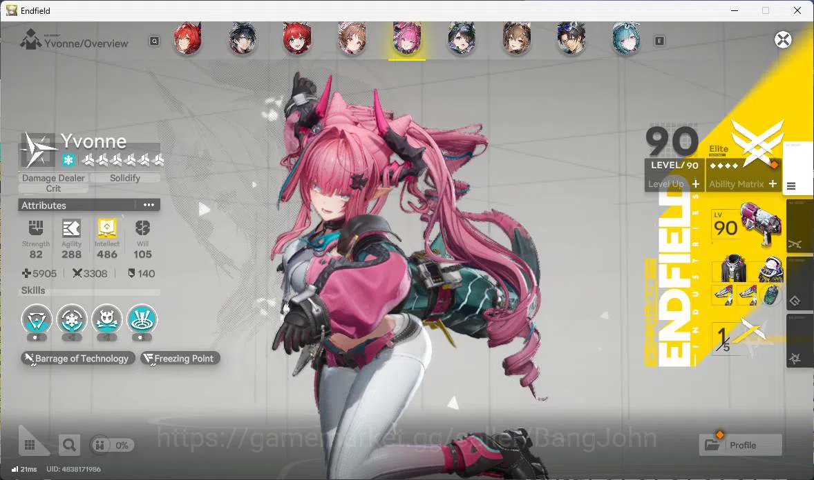 Arknights: Endfield Accounts ASIA | LVL 55, Laevatain sign, Ardelia sign p2, Yv image 10