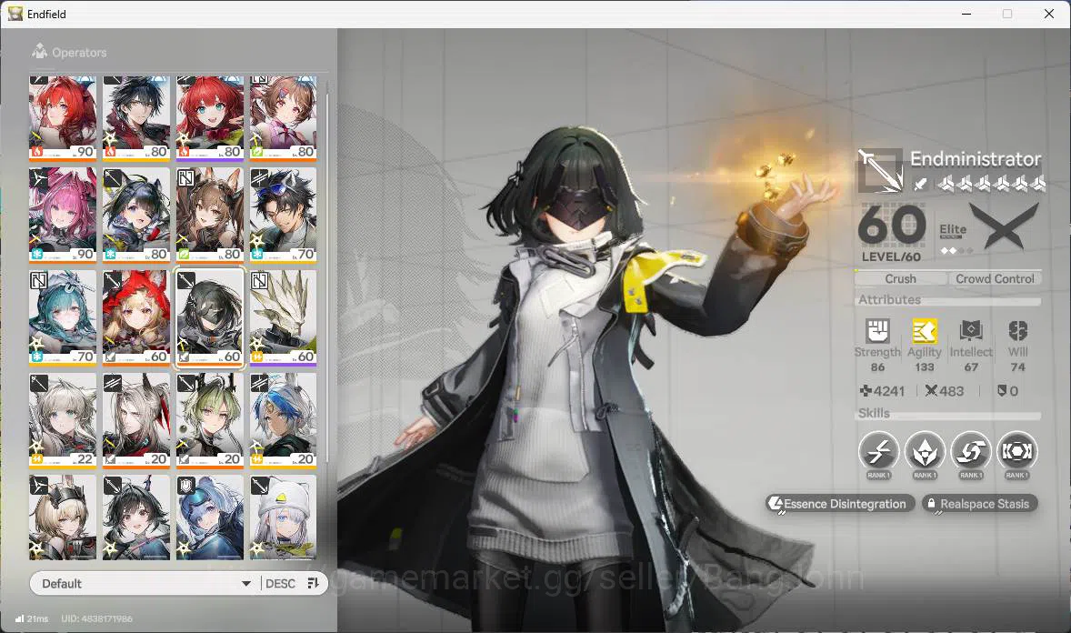 Arknights: Endfield Accounts ASIA | LVL 55, Laevatain sign, Ardelia sign p2, Yv image 3
