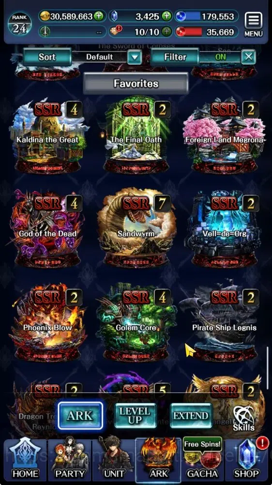 Last Cloudia Accounts Endgame GLOBAL|Rank 24|3,4K Crystal|Top Tier Unit [AoG Labyreth,Arkh KoD,SM Sera,Ascended Roland,Etc|7 17