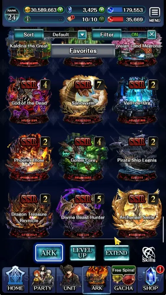 Last Cloudia Accounts Endgame GLOBAL|Rank 24|3,4K Crystal|Top Tier Unit [AoG Labyreth,Arkh KoD,SM Sera,Ascended Roland,Etc|7 18
