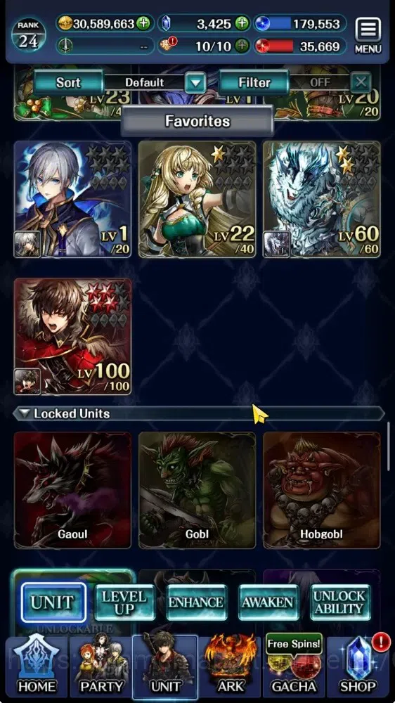 Last Cloudia Accounts Endgame GLOBAL|Rank 24|3,4K Crystal|Top Tier Unit [AoG Labyreth,Arkh KoD,SM Sera,Ascended Roland,Etc|7 6