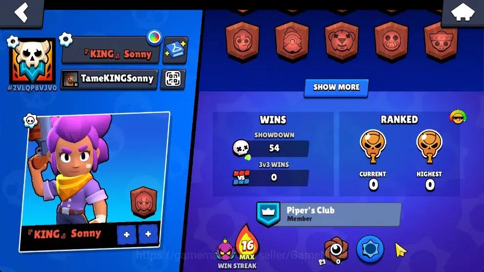 Brawl Stars Accounts 1011 Trophy|15 Brawlers 2 Max Lvl [Lily,Shelly]|1  image 3