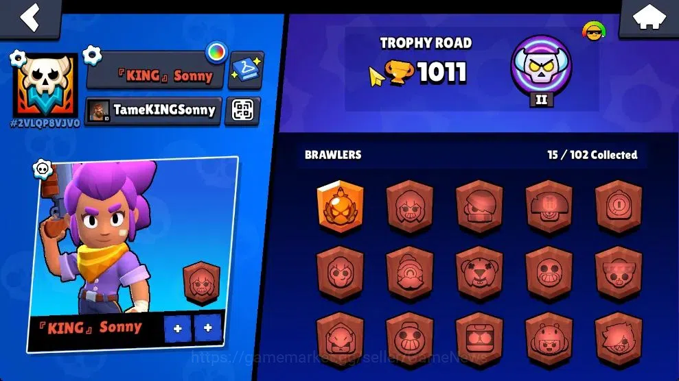 Brawl Stars Accounts 1011 Trophy|15 Brawlers 2 Max Lvl [Lily,Shelly]|1  image 9