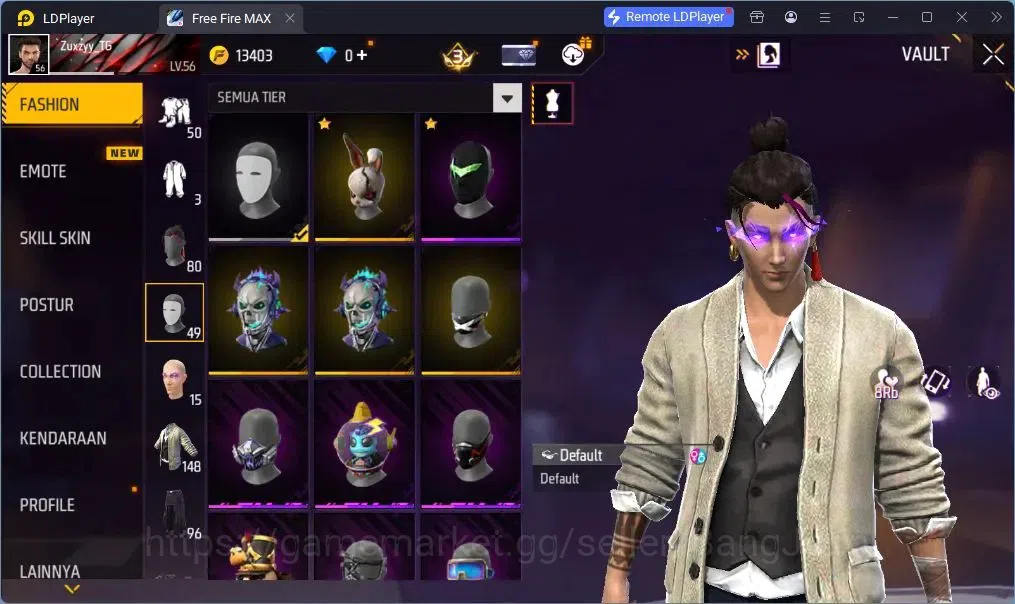 Free Fire Accounts Indonesia | EVO SCAR-Megalodon Alpha | M1887-One P image 14