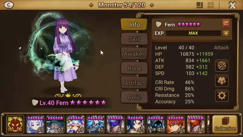 Summoners War: Sky Arena Accounts End-Game GLOBAL|Lv100|3 LD (Limited Light Fern,51LV3R,Nigong) 33 NB5 1
