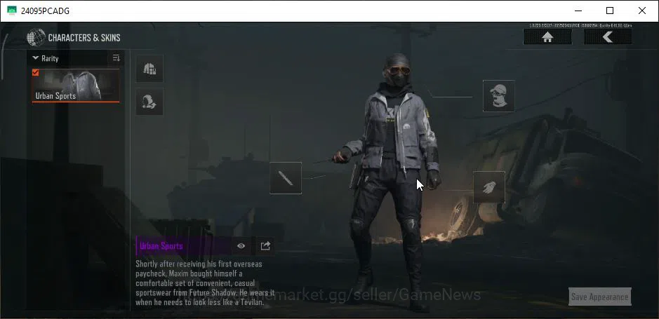 Arena Breakout Accounts Starter [MOBILE] Lv30|SV 22M|CV 14M|Urban Sports|VSS Decree,Contour MPX,Ceremonial MK14,Etc|CN 7