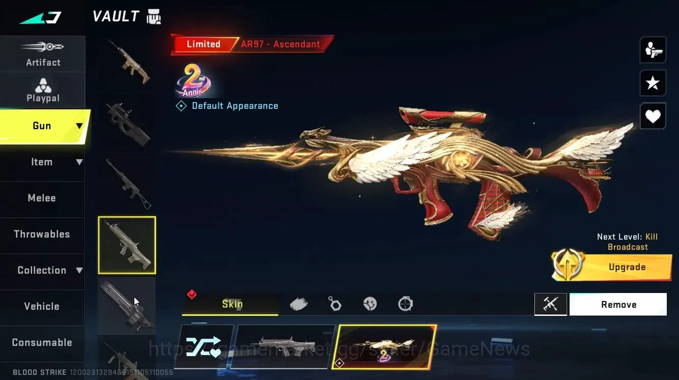 Blood Strike Accounts ASIA|6 ULTRA[RAN,NACHO,Origin12,VECTOR,FAL,M1887]| image 10