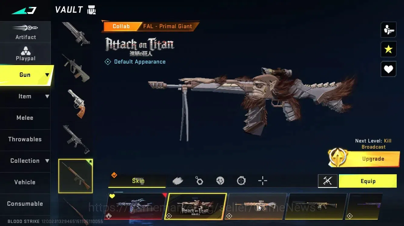 Blood Strike Accounts ASIA|6 ULTRA[RAN,NACHO,Origin12,VECTOR,FAL,M1887]| image 12