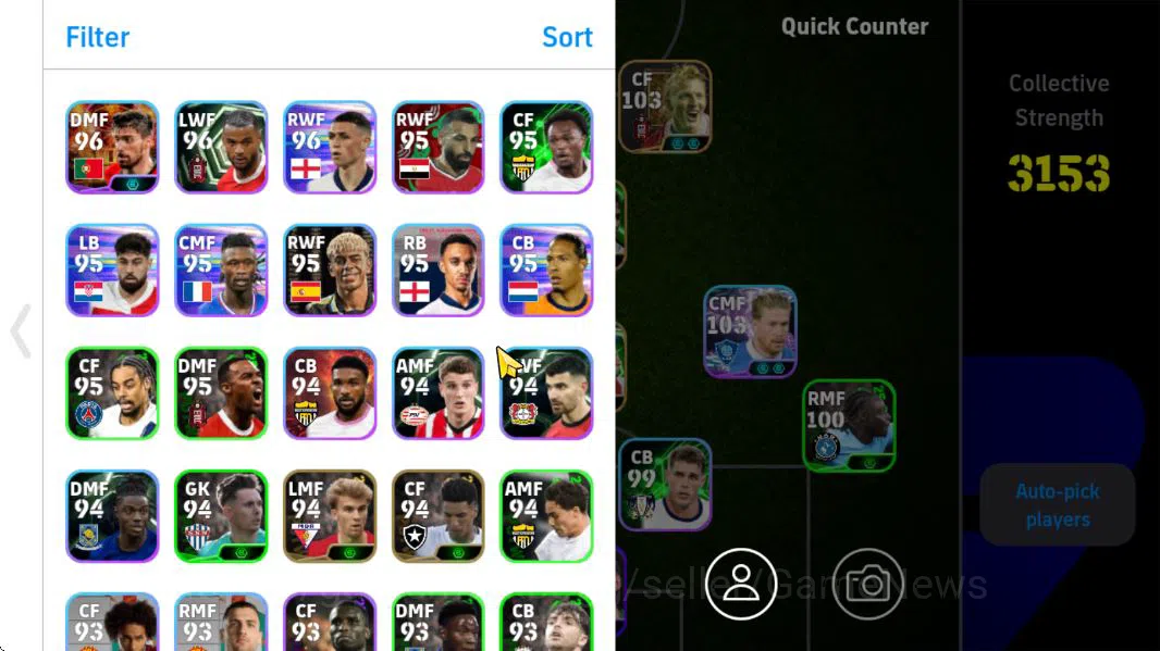 eFootball Accounts Mobile|Big Time Rivaldo,Kevin De Bruyn(Phenom Pass image 2